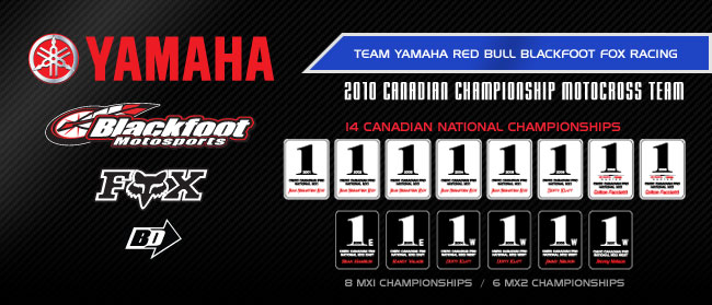 Team Toyota Yamaha Red Bull Blackfoot Fox Racing